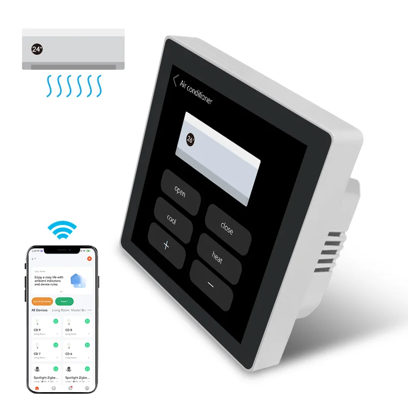 Factory direct smart wall switch with 4